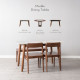 NOVA Marble Table V2, White, L140  [1 left]